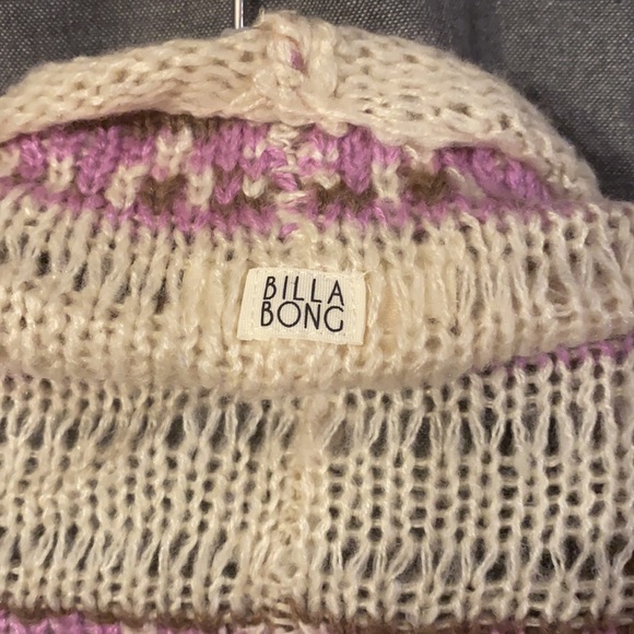 Billabong Fringe Cardigan Sweater - Picture 4 of 5